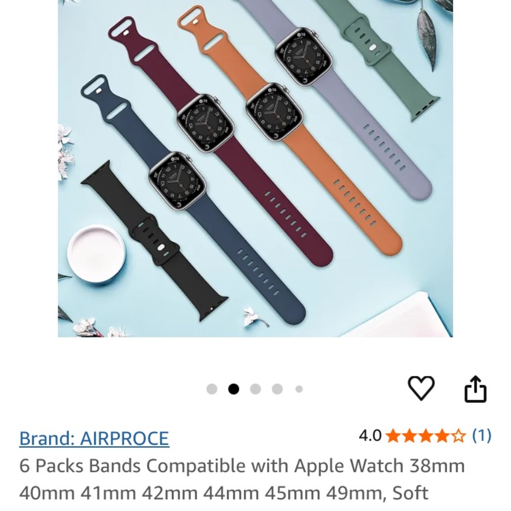 Smartwatch Bands - Multi-Color Pack - Picture 2 of 3